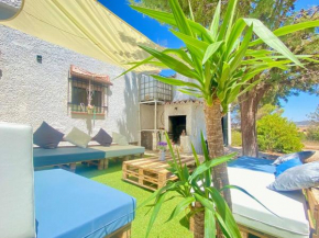 Casa rural en naturaleza con BBQ